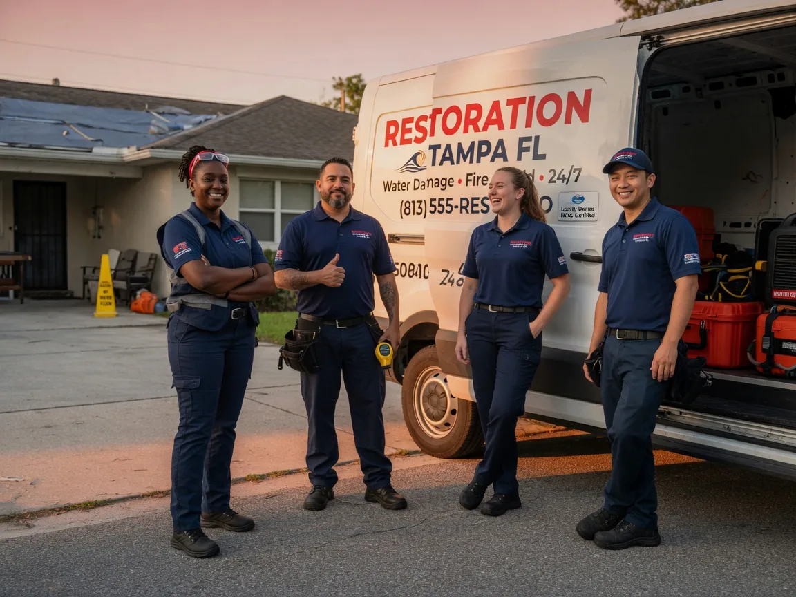 Water Damage Restoration company in Home, KS